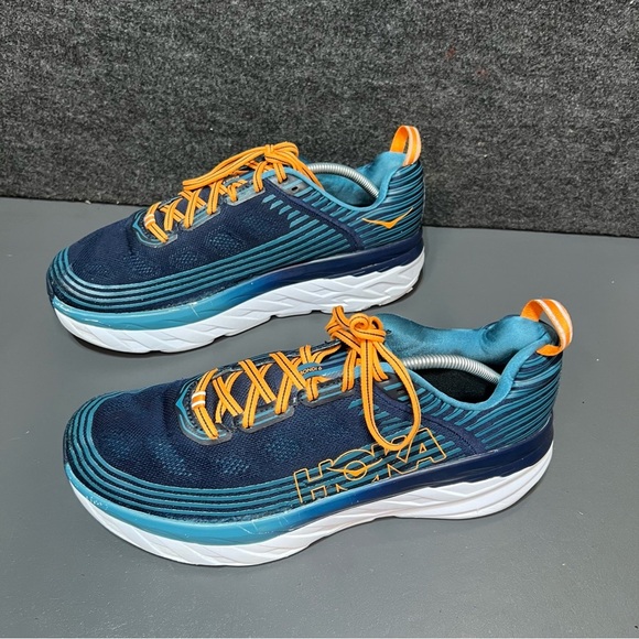 HOKA ONE ONE BONDI 6 BLACK IRIS / STORM BLUE RUNNING SHOES - Men’s Size 11.5 main image 6
